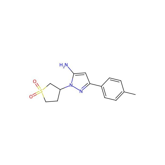 1-(1,1-dioxidotetrahydro-3-thienyl)-3-(4-methylphenyl)-1H-pyrazol-5-amine - ≥97% CAS No(1152680-68-6) by Aladdin Scientific