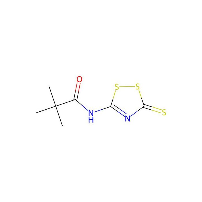 2,2-dimethyl-N-(5-sulfanylidene-1,2,4-dithiazol-3-yl)propanamide - ≥90% CAS No(56950-66-4) by Aladdin Scientific