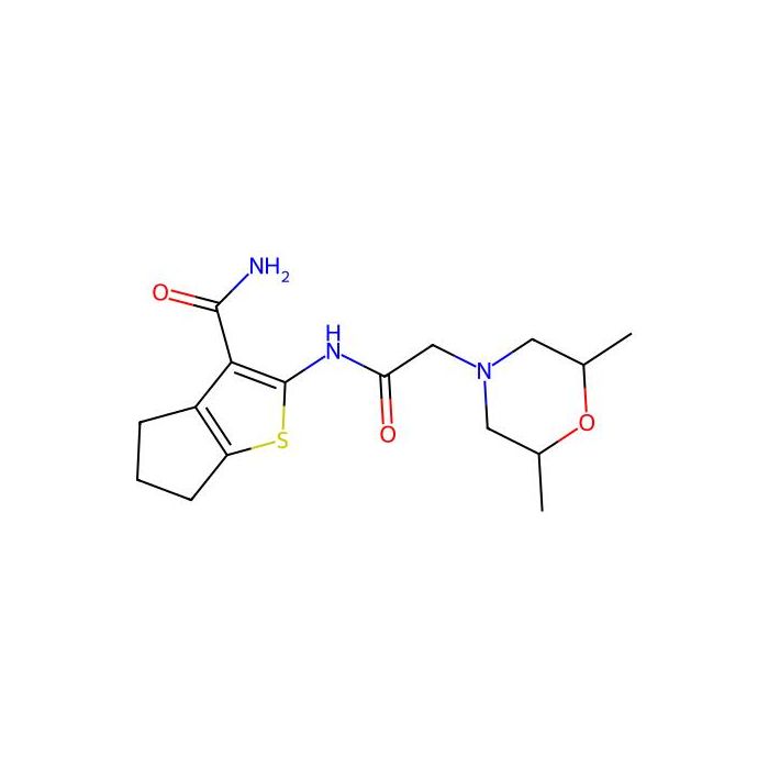 2-(2-(2,6-dimethylmorpholino)acetamido)-5,6-dihydro-4H-cyclopenta[b]thiophene-3-carboxamide -  CAS No(315683-12-6) by Aladdin Scientific
