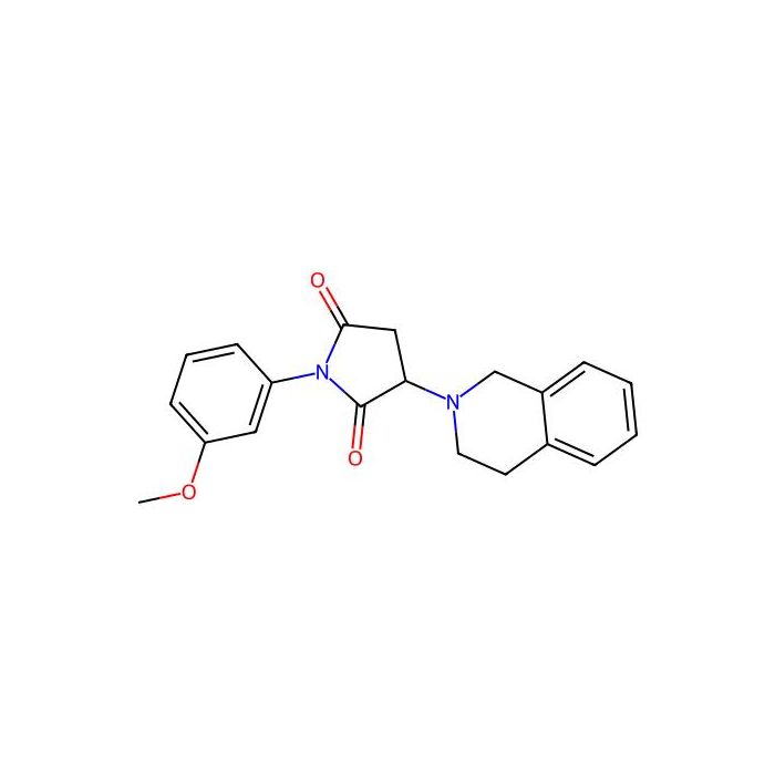 3-(3,4-dihydro-2(1H)-isoquinolinyl)-1-(3-methoxyphenyl)-2,5-pyrrolidinedione -  CAS No(511515-44-9) by Aladdin Scientific