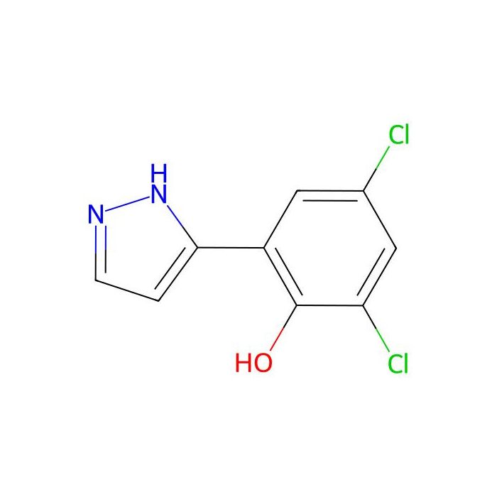 2,4-dichloro-6-(1H-pyrazol-5-yl)phenol - ≥95% CAS No(154258-62-5) by Aladdin Scientific