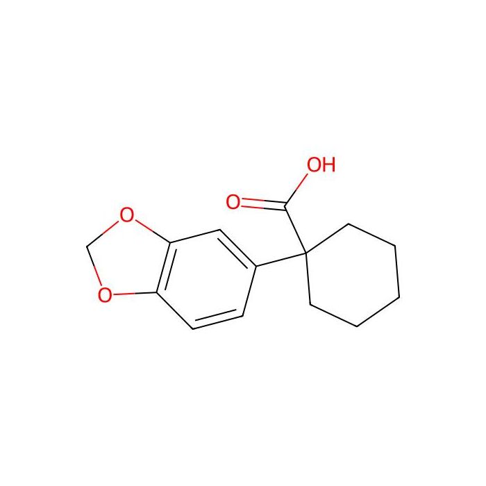 1-(1,3-Dioxaindan-5-yl)cyclohexane-1-carboxylic acid - ≥98% CAS No(1152590-90-3) by Aladdin Scientific