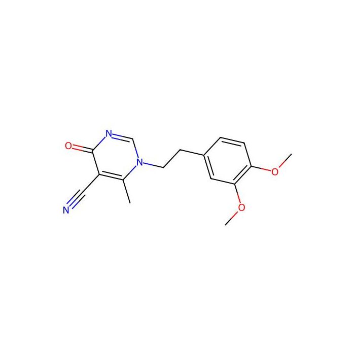 1-(3,4-Dimethoxyphenethyl)-6-methyl-4-oxo-1,4-dihydro-5-pyrimidinecarbonitrile -  CAS No(303148-43-8) by Aladdin Scientific