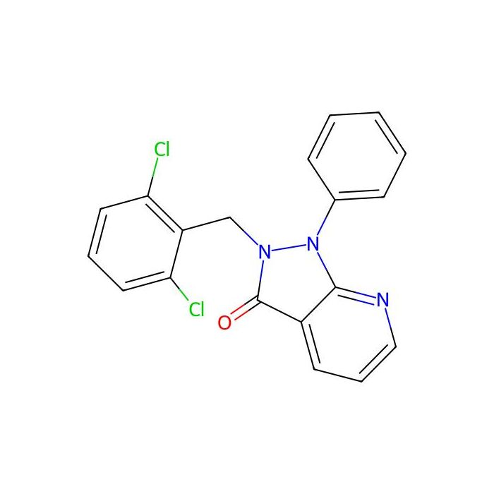 2-(2,6-dichlorobenzyl)-1-phenyl-1,2-dihydro-3H-pyrazolo[3,4-b]pyridin-3-one - ≥90% CAS No(320419-93-0) by Aladdin Scientific