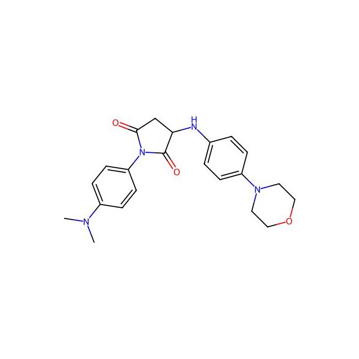 1-[4-(Dimethylamino)phenyl]-3-[4-(4-morpholinyl)anilino]pyrrolidine-2,5-dione -  CAS No(1007958-90-8) by Aladdin Scientific