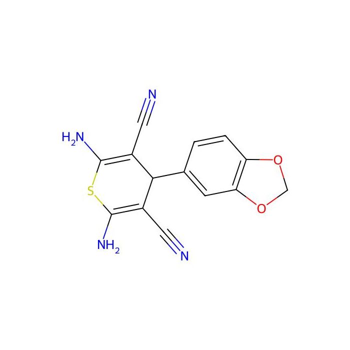 2,6-diamino-4-(1,3-benzodioxol-5-yl)-4H-thiopyran-3,5-dicarbonitrile -  CAS No(259654-01-8) by Aladdin Scientific
