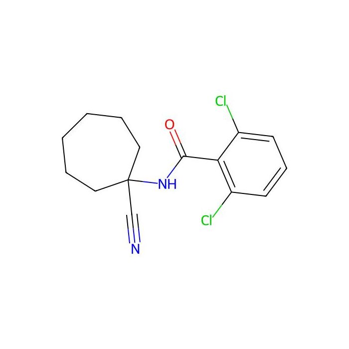 2,6-dichloro-N-(1-cyanocycloheptyl)benzamide - ≥95% CAS No(912763-62-3) by Aladdin Scientific
