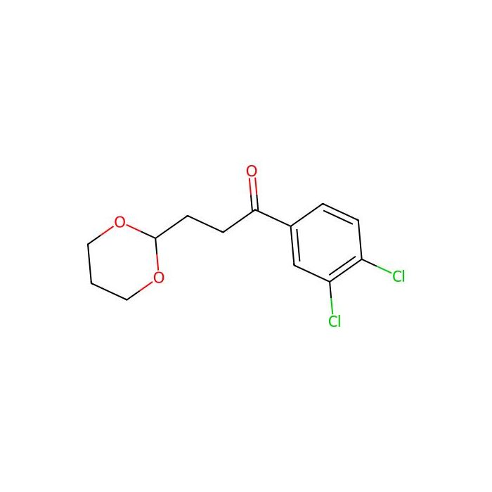 1-(3,4-Dichlorophenyl)-3-(1,3-dioxan-2-yl)propan-1-one - ≥95% CAS No(884504-48-7) by Aladdin Scientific