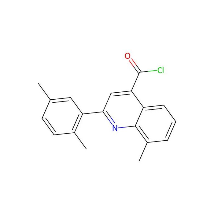 2-(2,5-Dimethylphenyl)-8-methylquinoline-4-carbonyl chloride - ≥97% CAS No(1160254-19-2) by Aladdin Scientific