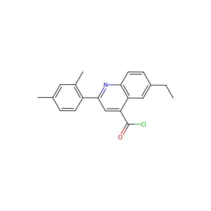 2-(2,4-Dimethylphenyl)-6-ethylquinoline-4-carbonyl chloride - ≥97% CAS No(1160260-85-4) by Aladdin Scientific