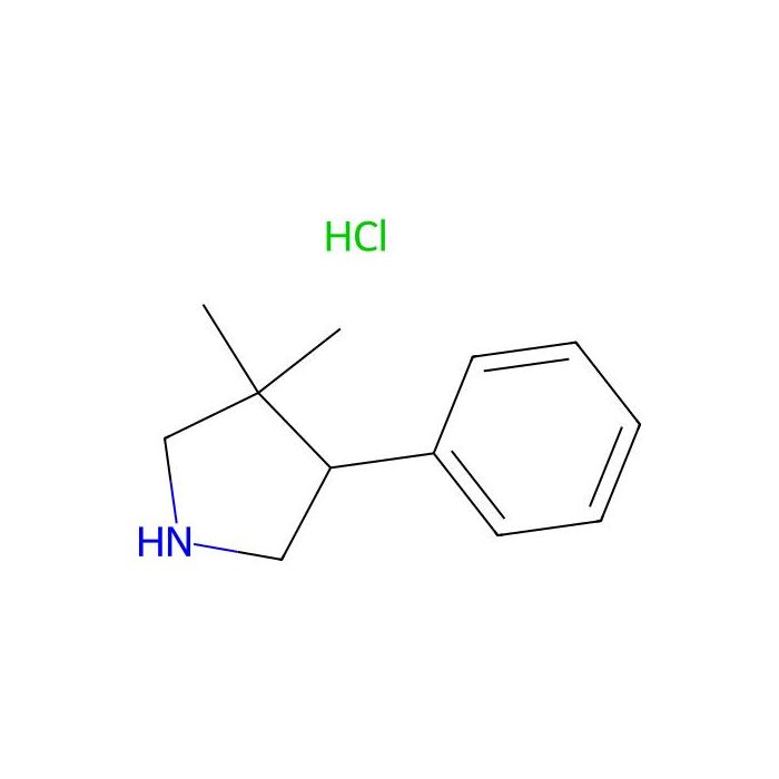 3,3-Dimethyl-4-phenylpyrrolidine hydrochloride - ≥98% CAS No(1423034-41-6) by Aladdin Scientific
