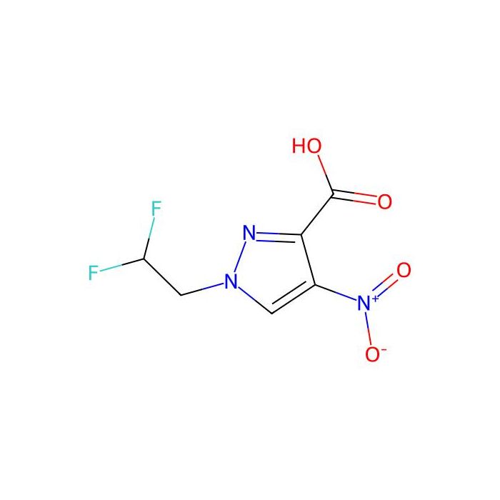 1-(2,2-Difluoroethyl)-4-nitro-1H-pyrazole-3-carboxylic acid - ≥97% CAS No(1006442-59-6) by Aladdin Scientific