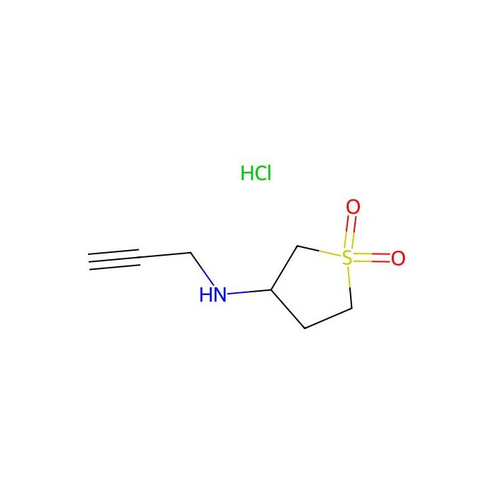 (1,1-Dioxo-tetrahydrothiophen-3-yl)-prop-2-ynyl-amine hydrochloride - ≥95% CAS No(915402-18-5) by Aladdin Scientific