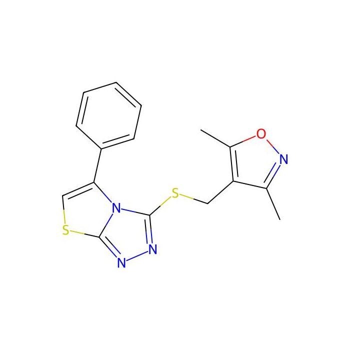 3,5-Dimethyl-4-[[(5-phenyl-3-thiazolo[2,3-c][1,2,4]triazolyl)thio]methyl]isoxazole - ≥98% CAS No(671199-86-3) by Aladdin Scientific