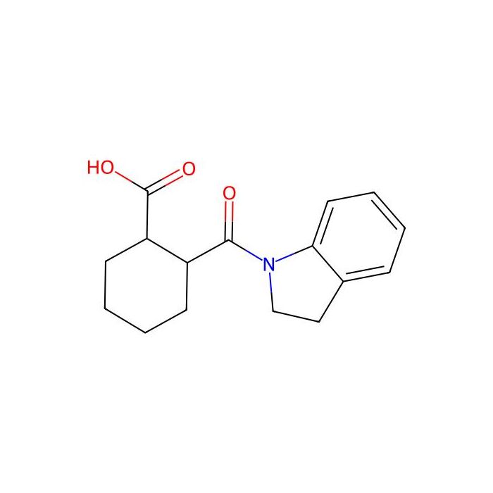 2-(2,3-dihydro-1H-indole-1-carbonyl)cyclohexane-1-carboxylic acid - ≥95% CAS No(362609-85-6) by Aladdin Scientific