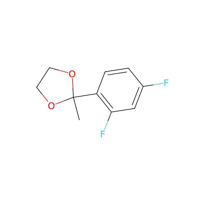 2-(2,4-Difluorophenyl)-2-methyl-1,3-dioxolane -  CAS No(882406-40-8) by Aladdin Scientific