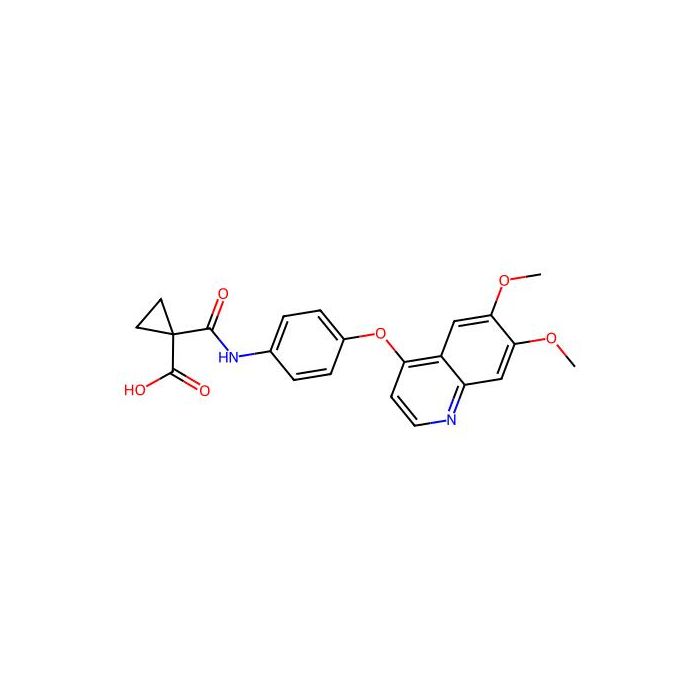 1-[4-(6,7-Dimethoxy-quinolin-4-yloxy)-phenylcarbamoyl]-cyclopropanecarboxylic acid - ≥95% CAS No(849217-77-2) by Aladdin Scientific