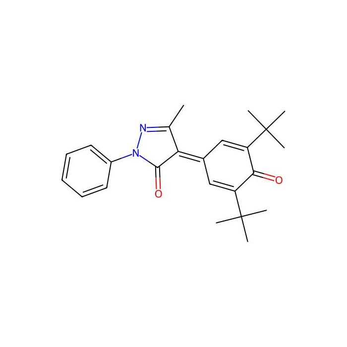 2,6-Di-tert-butyl-4-(3-Methyl-1-phenyl-5-oxo-4-pyrazolidine)-2,5-cyclohexadiene-1-one - ≥97% CAS No(153787-33-8) by Aladdin Scientific
