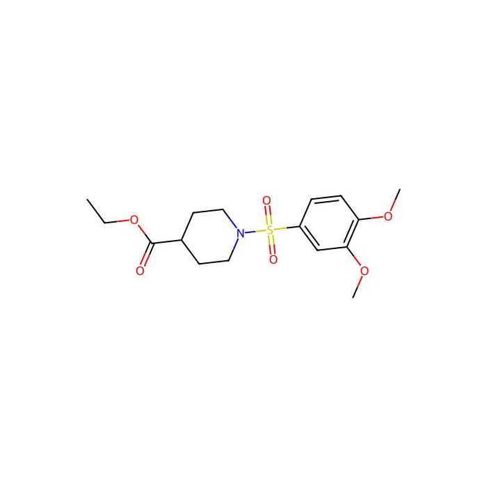 1-(3,4-Dimethoxy-benzenesulfonyl)-piperidine-4-carboxylic acid ethyl ester -  CAS No(531538-07-5) by Aladdin Scientific