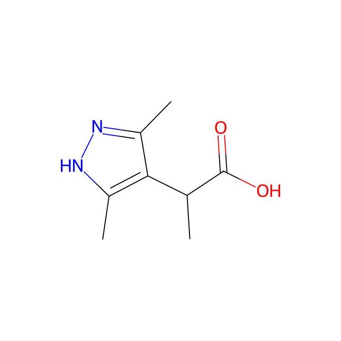 2-(3,5-dimethyl-1H-pyrazol-4-yl)propanoic acid - ≥95% CAS No(1093416-51-3) by Aladdin Scientific