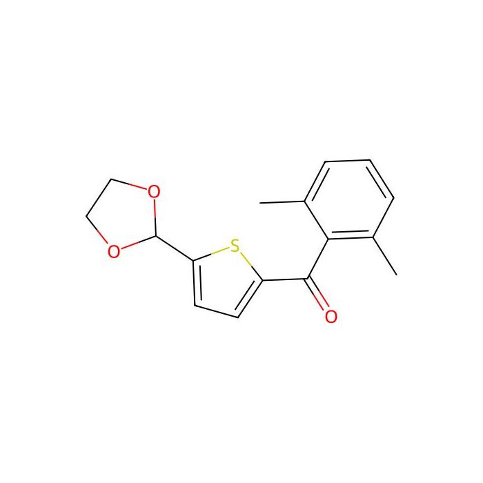 2-(2,6-Dimethylbenzoyl)-5-(1,3-dioxolan-2-YL)thiophene -  CAS No(898779-25-4) by Aladdin Scientific