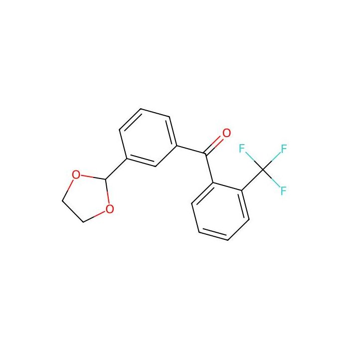 3'-(1,3-Dioxolan-2-YL)-2-trifluoromethylbenzophenone - ≥95% CAS No(898759-31-4) by Aladdin Scientific