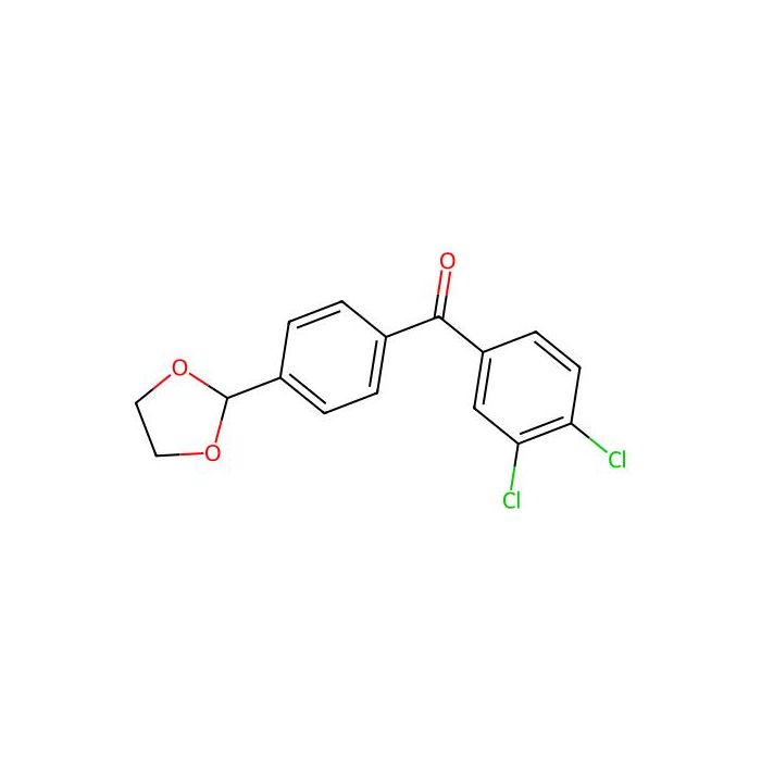 3,4-Dichloro-4'-(1,3-dioxolan-2-YL)benzophenone -  CAS No(898760-72-0) by Aladdin Scientific