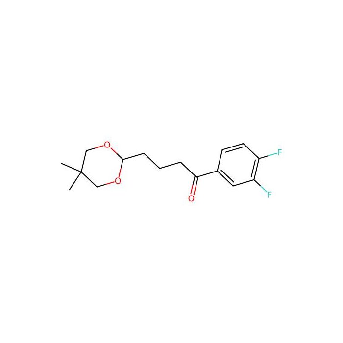 3',4'-Difluoro-4-(5,5-dimethyl-1,3-dioxan-2-YL)butyrophenone -  CAS No(898786-97-5) by Aladdin Scientific