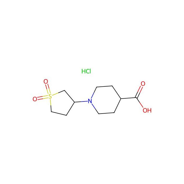 1-(1,1-Dioxothiolan-3-yl)piperidine-4-carboxylic acid hydrochloride - ≥98% CAS No(1052541-78-2) by Aladdin Scientific