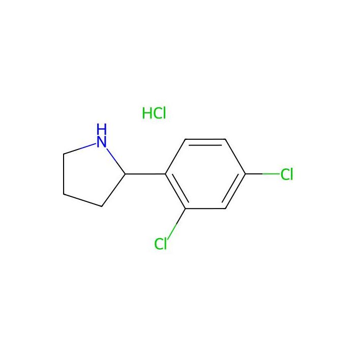 2-(2,4-Dichlorophenyl)pyrrolidine hydrochloride - ≥95% CAS No(1197233-95-6) by Aladdin Scientific