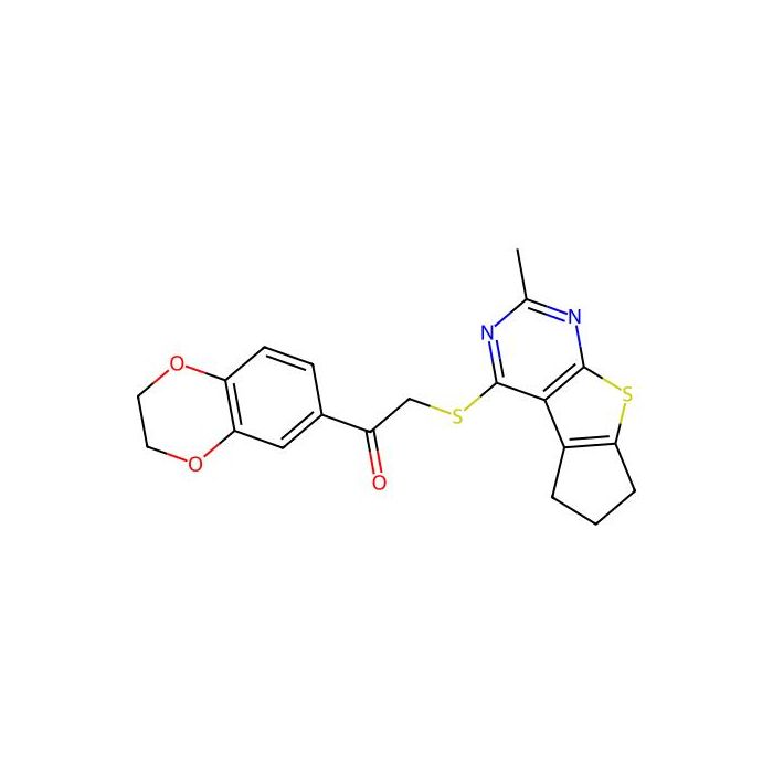 1-(2,3-Dihydro-1,4-benzodioxin-6-yl)-2-({10-methyl-7-thia-9,11-diazatricyclo[6.4.0.0^{2,6}]dodeca-1(8),2(6),9,11-tetraen-12-yl}sulfanyl)ethan-1-one -  CAS No(315711-68-3) by Aladdin Scientific