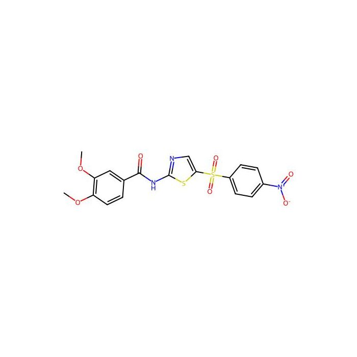 3,4-dimethoxy-N-{5-[(4-nitrophenyl)sulfonyl]-1,3-thiazol-2-yl}benzamide -  CAS No(292053-08-8) by Aladdin Scientific