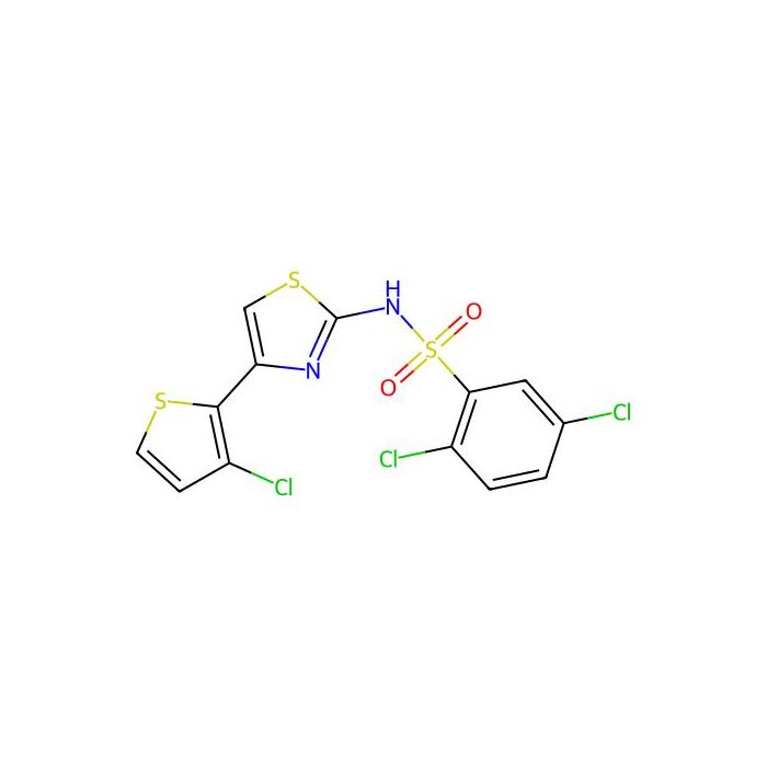 2,5-Dichloro-N-(4-(3-chloro-2-thienyl)-1,3-thiazol-2-yl)benzenesulfonamide - ≥90% CAS No(376348-99-1) by Aladdin Scientific