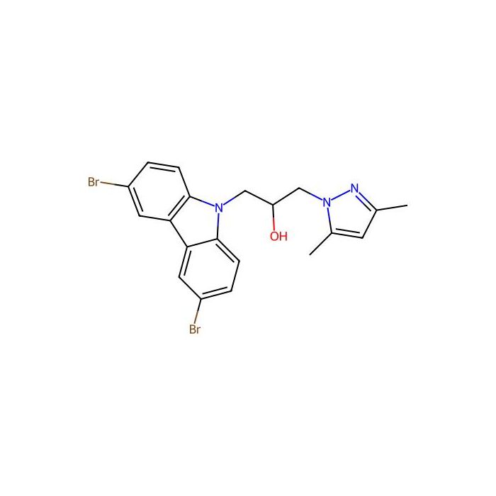 1-(3,6-dibromo-9H-carbazol-9-yl)-3-(3,5-dimethyl-1H-pyrazol-1-yl)propan-2-ol -  CAS No(310440-79-0) by Aladdin Scientific