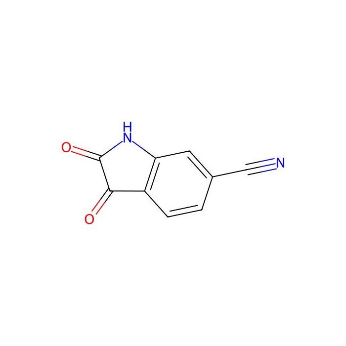 2,3-dioxo-2,3-dihydro-1H-indole-6-carbonitrile - ≥95% CAS No(458568-30-4) by Aladdin Scientific