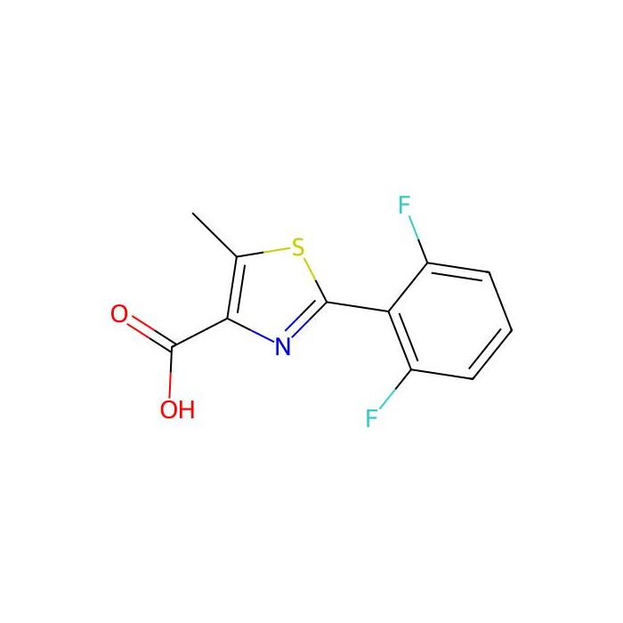 2-(2,6-Difluorophenyl)-5-methyl-1,3-thiazole-4-carboxylic acid -  CAS No(1017385-07-7) by Aladdin Scientific