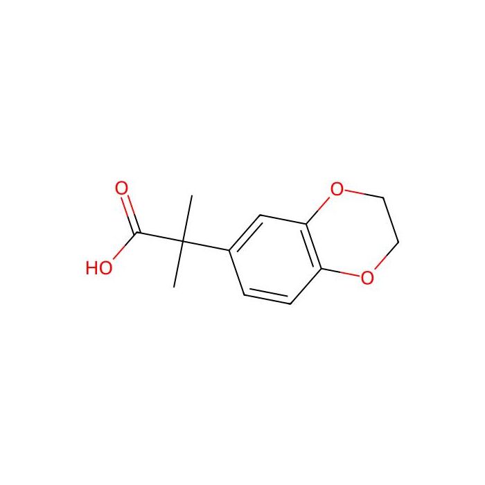 2-(2,3-Dihydro-1,4-benzodioxin-6-yl)-2-methylpropanoic acid - ≥95% CAS No(1178765-70-2) by Aladdin Scientific