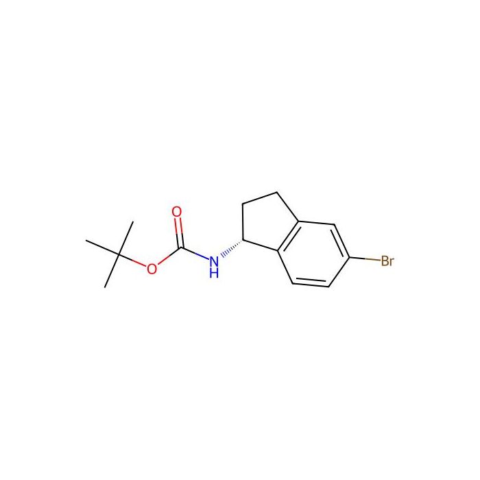 1,1-Dimethylethyl N-((1R)-5-bromo-2,3-dihydro-1H-inden-1-yl)carbamate - ≥97% CAS No(903555-98-6) by Aladdin Scientific
