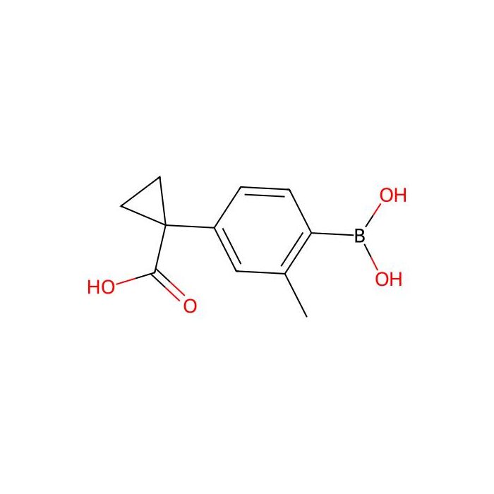 1-[4-(Dihydroxyboranyl)-3-methylphenyl]cyclopropane-1-carboxylic acid - ≥96% CAS No(1628507-89-0) by Aladdin Scientific