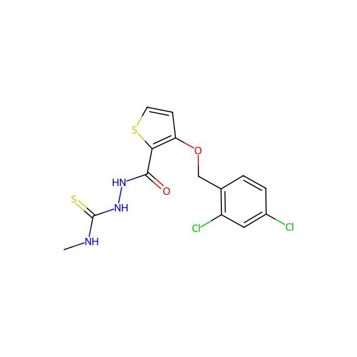2-({3-[(2,4-dichlorobenzyl)oxy]-2-thienyl}carbonyl)-N-methyl-1-hydrazinecarbothioamide -  CAS No(343375-86-0) by Aladdin Scientific