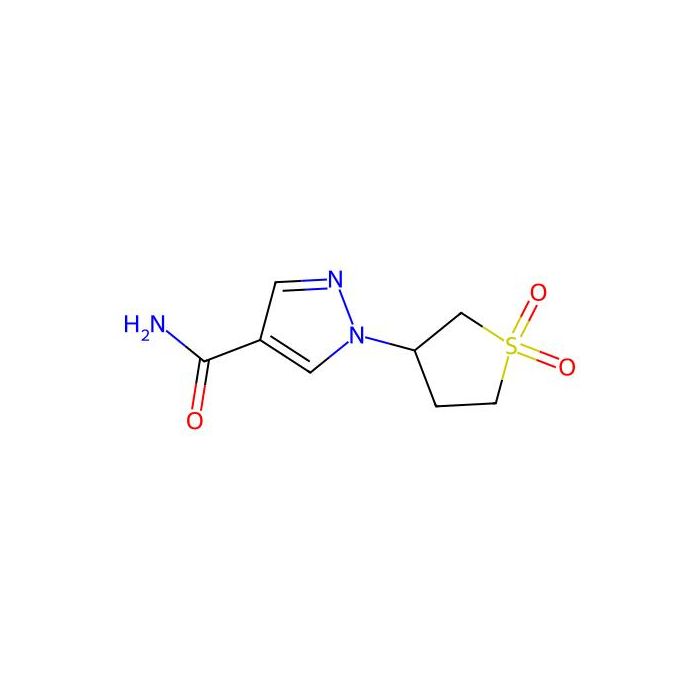 1-(1,1-Dioxothiolan-3-yl)pyrazole-4-carboxamide - ≥95% CAS No(251096-51-2) by Aladdin Scientific