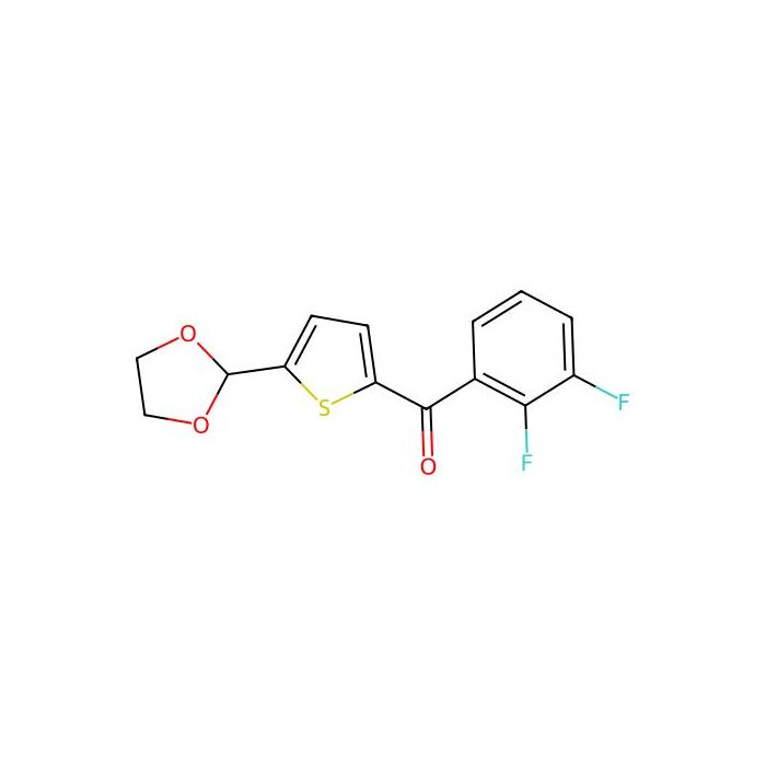 2-(2,3-Difluorobenzoyl)-5-(1,3-dioxolan-2-YL)thiophene - ≥95% CAS No(898778-73-9) by Aladdin Scientific