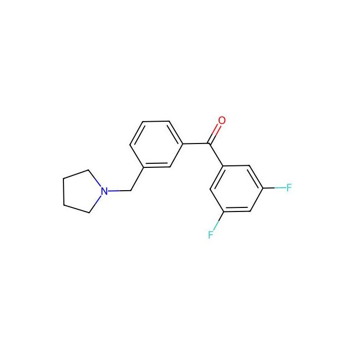 3,5-Difluoro-3'-pyrrolidinomethyl benzophenone - ≥95% CAS No(898770-90-6) by Aladdin Scientific