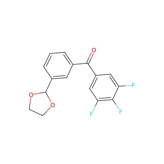 3-(1,3-Dioxolan-2-YL)-3',4',5'-trifluorobenzophenone -  CAS No(898759-70-1) by Aladdin Scientific