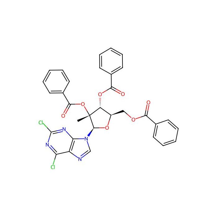 2,6-Dichloro-9-(2-c-methyl-2,3,5-tri-O-benzoyl-beta-D-ribofuranosyl)purine - ≥95% CAS No(205171-10-4) by Aladdin Scientific