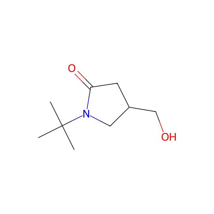 1-(1,1-Dimethylethyl)-4-(hydroxymethyl)-2-pyrrolidinone - ≥95% CAS No(59857-89-5) by Aladdin Scientific