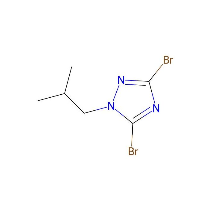 3,5-Dibromo-1-(2-methylpropyl)-1H-1,2,4-triazole - ≥97% CAS No(799269-66-2) by Aladdin Scientific