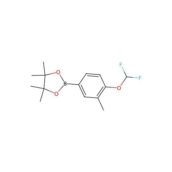 2-(4-(Difluoromethoxy)-3-methylphenyl)-4,4,5,5-tetramethyl-1,3,2-dioxaborolane - ≥95% CAS No(1310950-04-9) by Aladdin Scientific