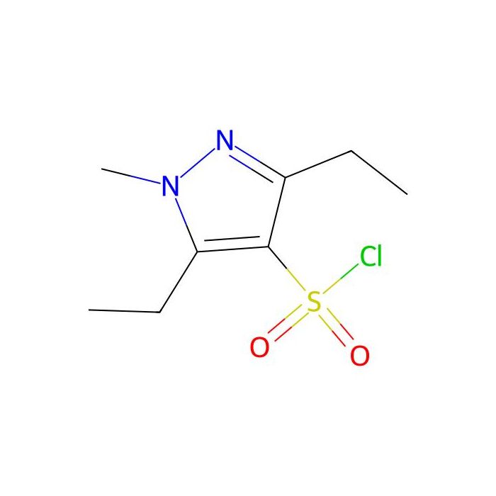 3,5-diethyl-1-methyl-1H-pyrazole-4-sulfonyl chloride - ≥95% CAS No(1423032-63-6) by Aladdin Scientific