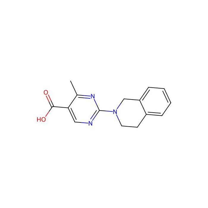 2-(3,4-dihydroisoquinolin-2(1H)-yl)-4-methylpyrimidine-5-carboxylic acid - ≥97% CAS No(1017485-42-5) by Aladdin Scientific